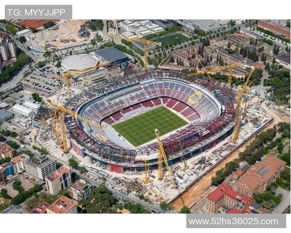 新诺坎普球场将设立全新技术设备,提升观赏体验